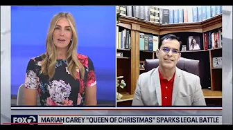 Carey Files Trademark Application for &ldquo;Queen of Christmas&rdquo;: John Rizvi on Fox TV KTVU San Francisco