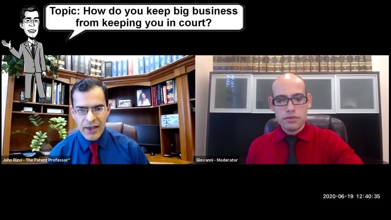 If a Big Corporation Copies Your Patented Invention, Can You Afford to Sue and Win?