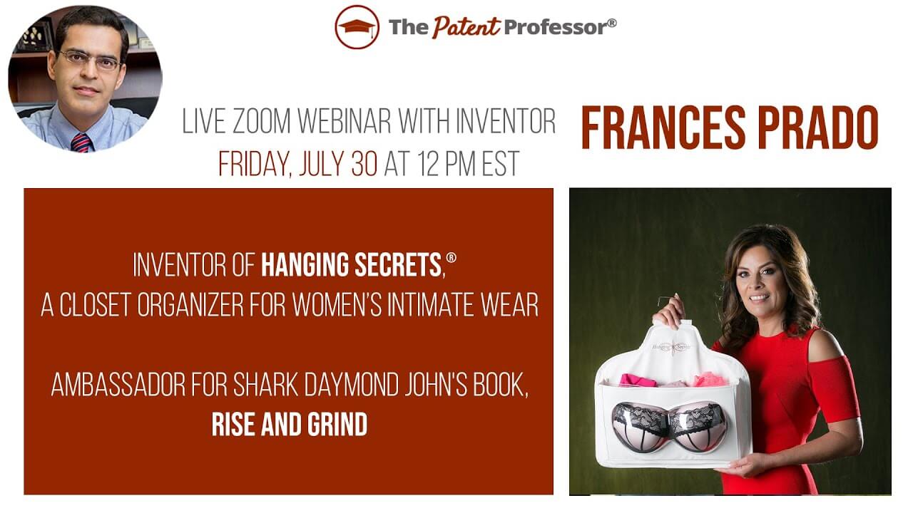 Shush it&rsquo;s a secret! &ndash; Hanging Secrets&reg; inventor Frances Prado Interview &ndash; 877-728-7763