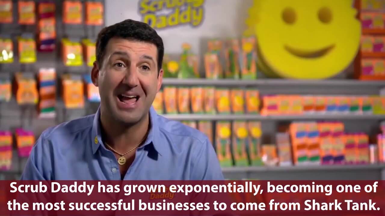 The Success Story of Aaron Krause Inventor of Scrub Daddy Seen on ABC's Shark Tank